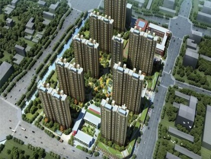 恒達富士電梯經(jīng)典項目：太原市吳家堡城中村改造工程