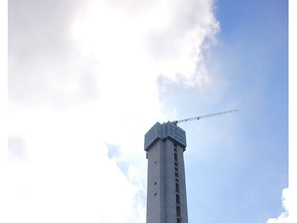 即將竣工的康力288米試驗(yàn)塔 將刷新世界紀(jì)錄