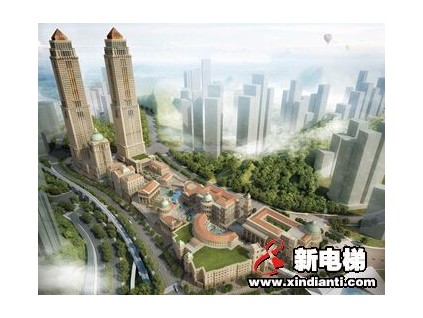 奧的斯高速梯入駐貴陽新CBD地標(biāo) 將為貴陽花果園提供220部電梯