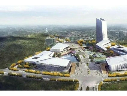 三月犇起來！康力電梯服務(wù)成都“東進(jìn)”標(biāo)志性工程-東來印象·簡陽文體中心