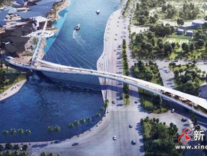 萊茵斜梯上“云戒”，景觀橋上展風采！