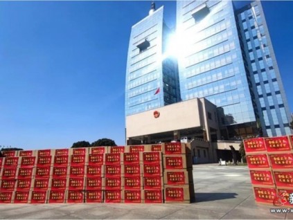 “春暖家萬戶，天使在守護” -- 康力電梯愛心捐贈助力吳江汾湖抗疫