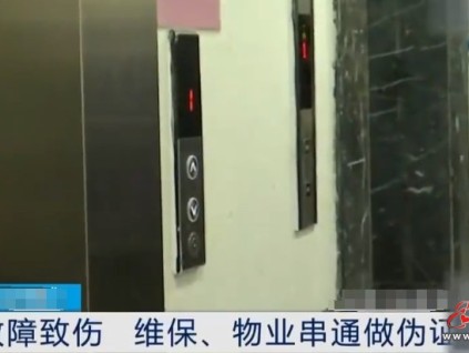 江蘇：業(yè)主乘坐電梯受傷，維保、物業(yè)串通做偽證，電梯維保單位被罰5萬元