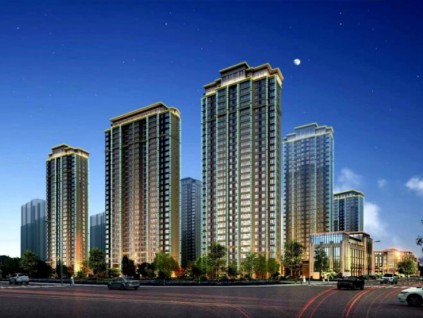 恒達(dá)富士電梯助力山東菏澤?和平上城打造高端精品居住空間