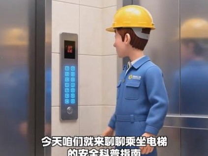 浙江金華特檢院走進校園普及電梯安全乘梯必備知識