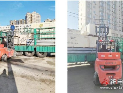 遠大智能博林特電梯助力陜西國債電梯更新項目，濱湖花園新梯全部到貨